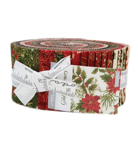 metallic fabric jelly rolls|christmas fabric jelly roll.